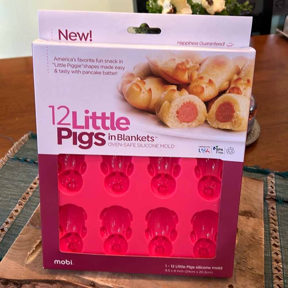 Pigs in a Blanket Silicone Mold